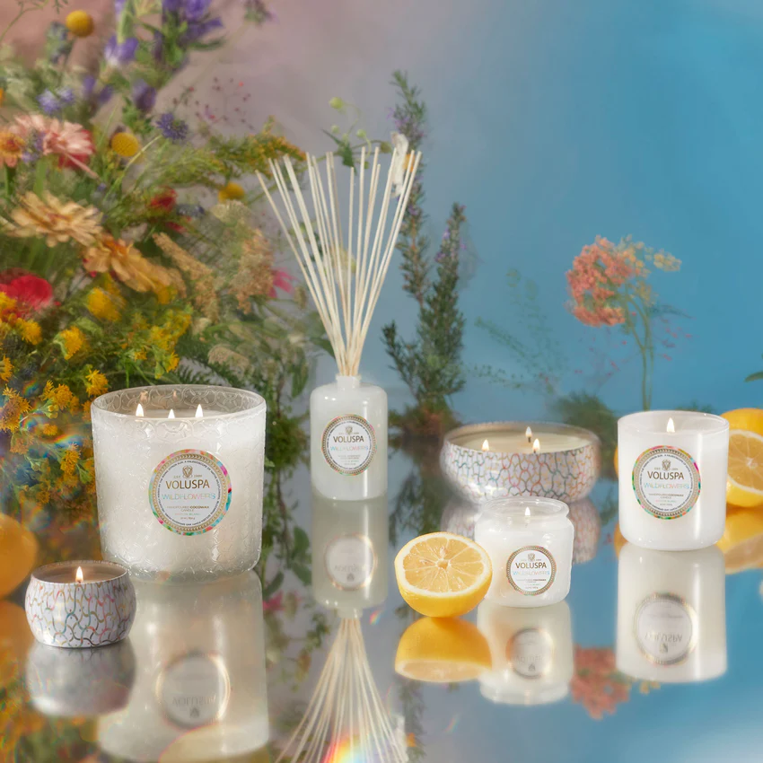 Wildflowers Candle