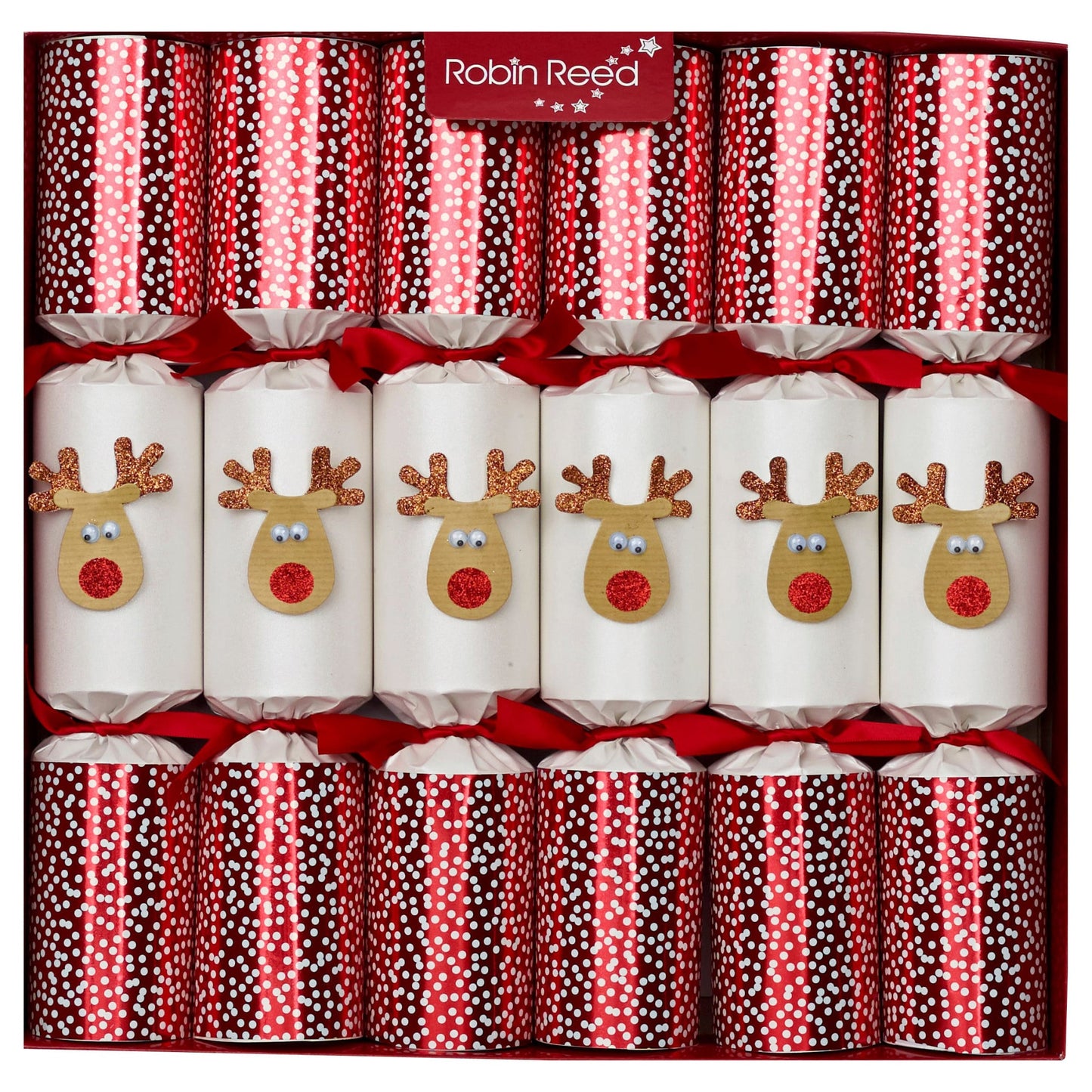 Racing Reindeer Party Crackers