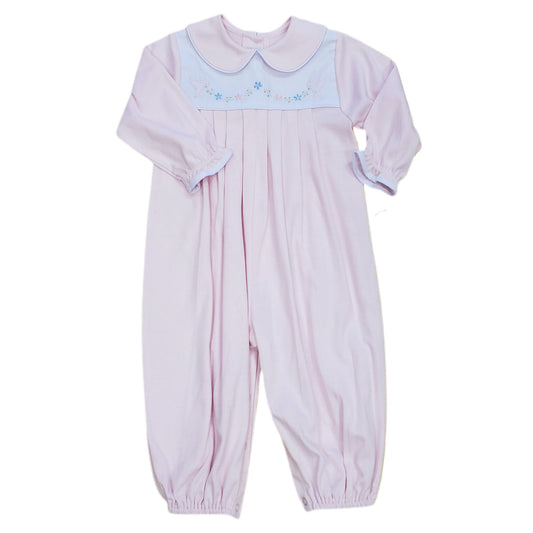Pink Knit Longall with Bird
