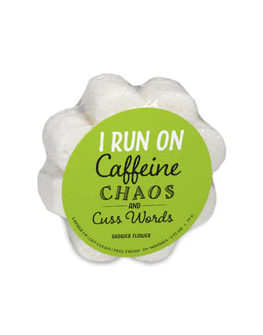 I Run on Caffeine Soap Sponge