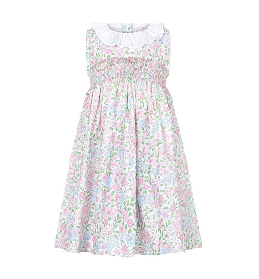 English Garden Woven Spring Dress