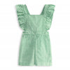 Green Stripe Stripe With Ruffle Sleeve