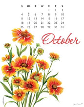 2026 Flowers Calendar