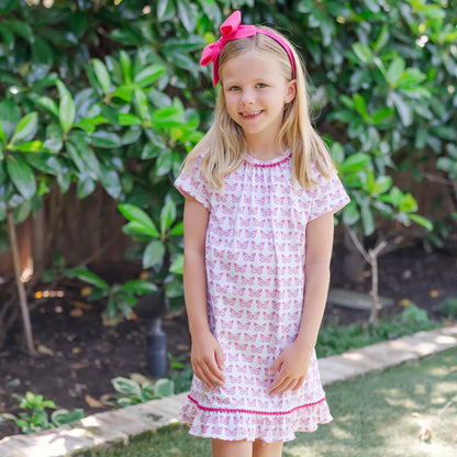 Camden Girl's Dress - Butterflies