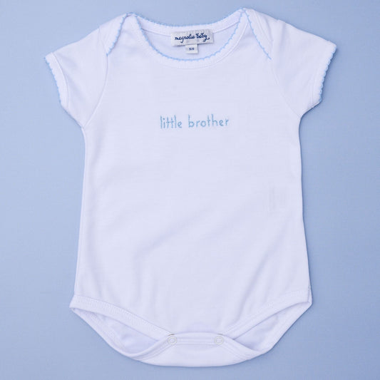 Little Brother Embroidered Bodysuit