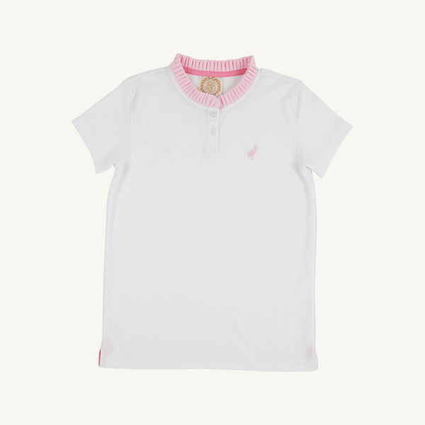 Little Miss Prim and Proper Polo - Puff Sleeve