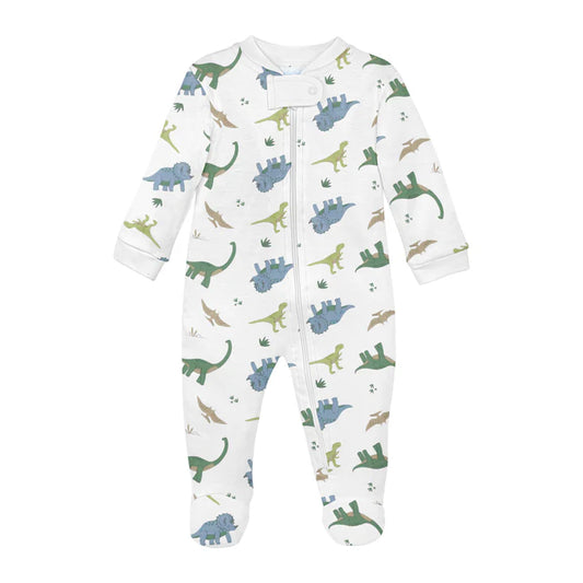 Dinos Zipper Footie