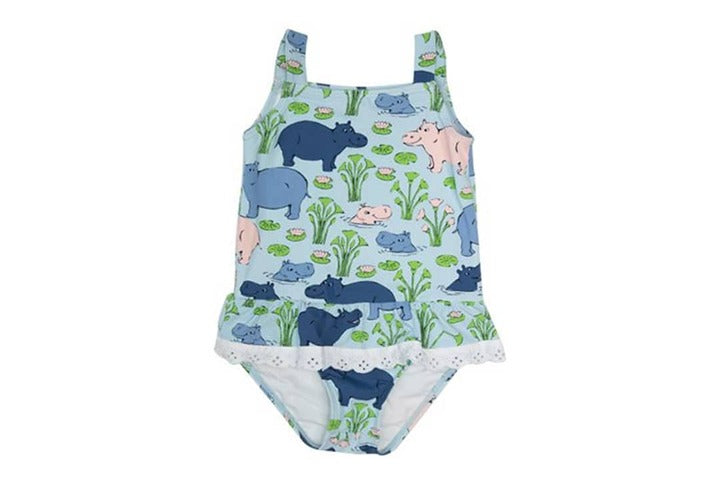 Grace Bay Bathing Suit - Blue Hippo