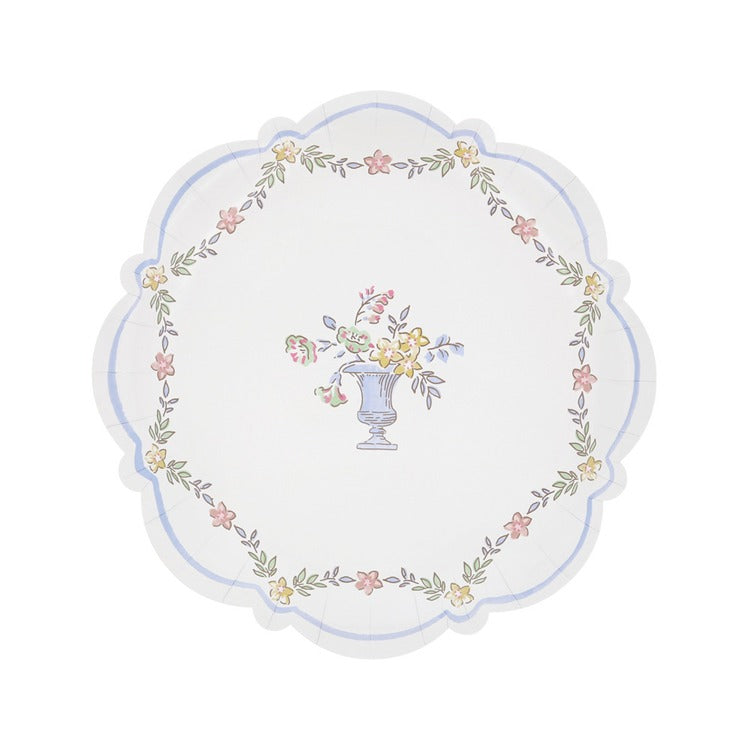 Chintz Border Side Plates (x 8)