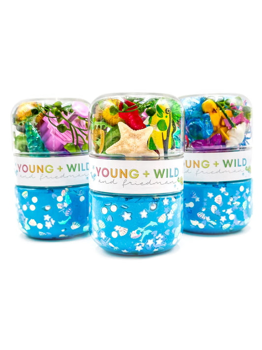Grab & Go Dough Jar- Ocean