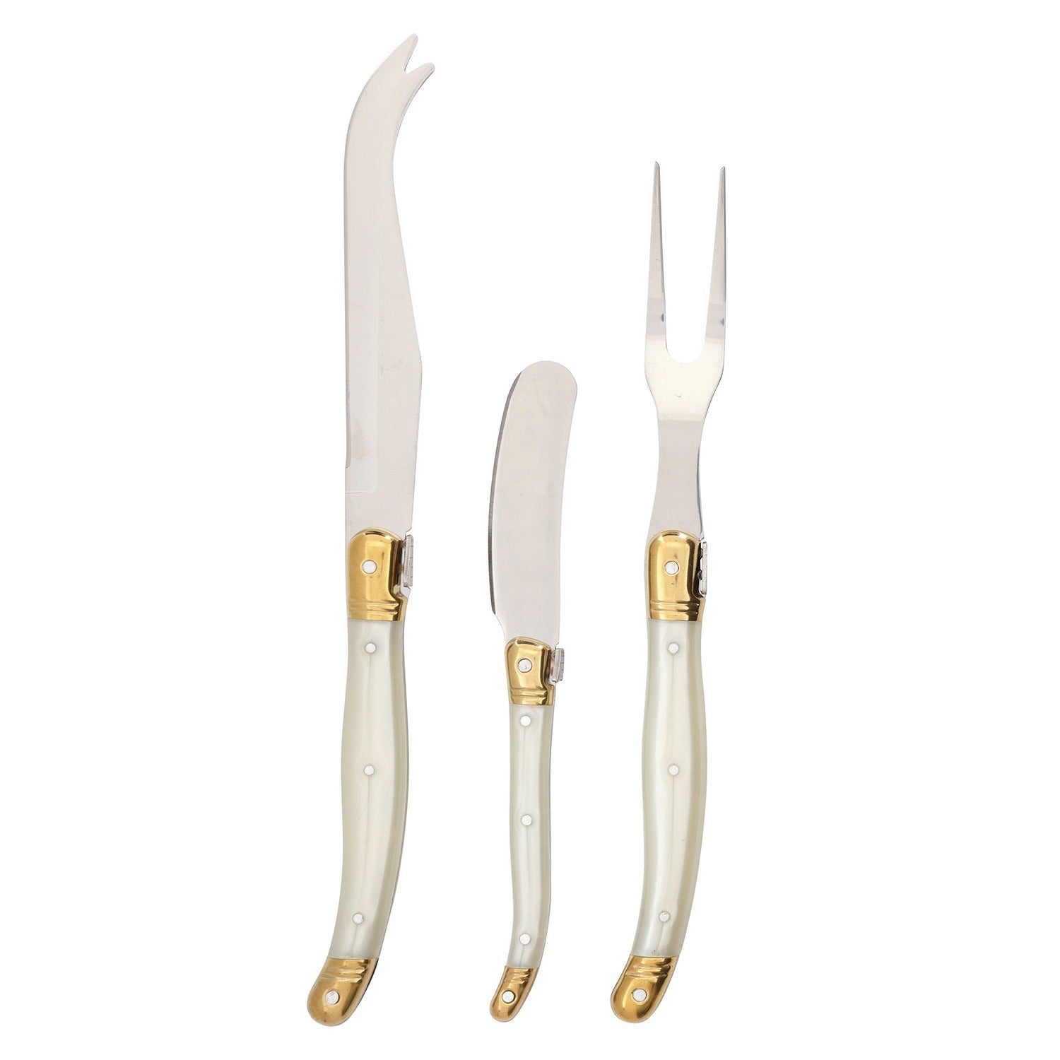 Cheese Knife Set - S/3 - Pearl