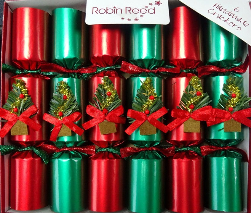 Red & Green Spruce Party Crackers