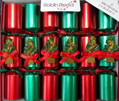 Red & Green Spruce Party Crackers