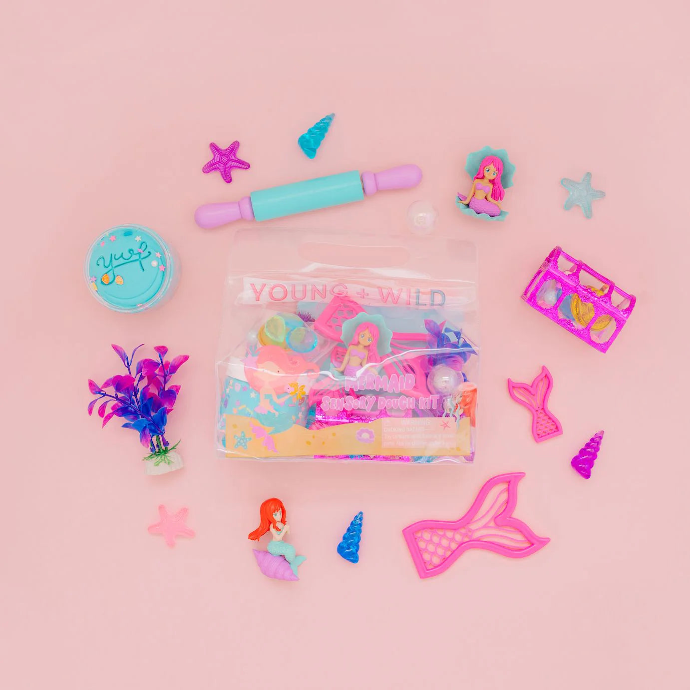 Sensory Dough Bag - Mermaid