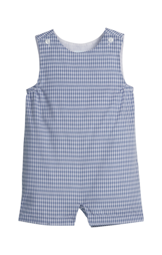Campbell Shortall - Gray Blue Gingham