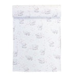 Bubbly Elephant Pink Swaddle Blanket