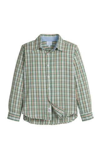 Button Down Shirt - Mistletoe Tartan