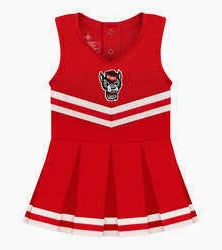 NCSU Solid Cheer Bodysuit Dress