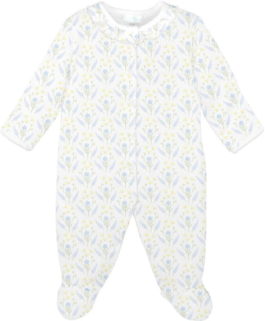 Serene Floral Footie