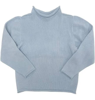 Rollneck Sweater Blue