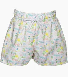 Boys Beach Umbrellas Swim Trunks