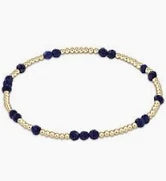 Hope Unwritten 2mm Gemstone Lapis  / Extends