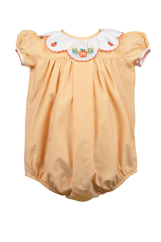 Orange Stripe Pumpkin Bubble