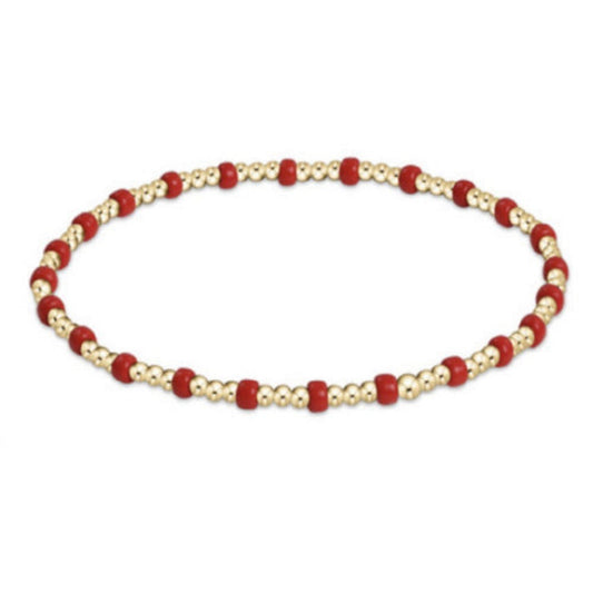 Gameday Bracelet Hope Gold Sincerity Bright Red