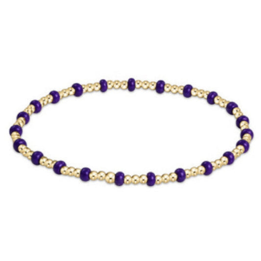 Gameday Bracelet Hope Gold Sincerity Deep Purple