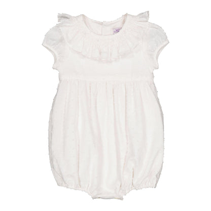 Thanaiis Smocked Pink Bubble