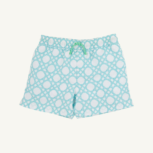 Tortola Swim Trunks -Catamaran Cane