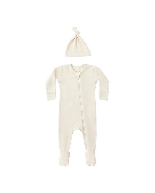 Waffle Sleep Set-Natural