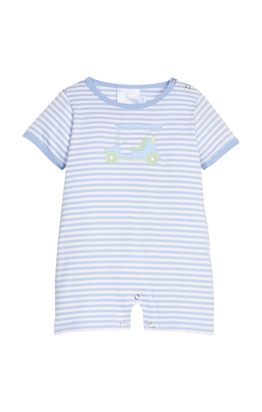 Applique Romper - Golf Cart