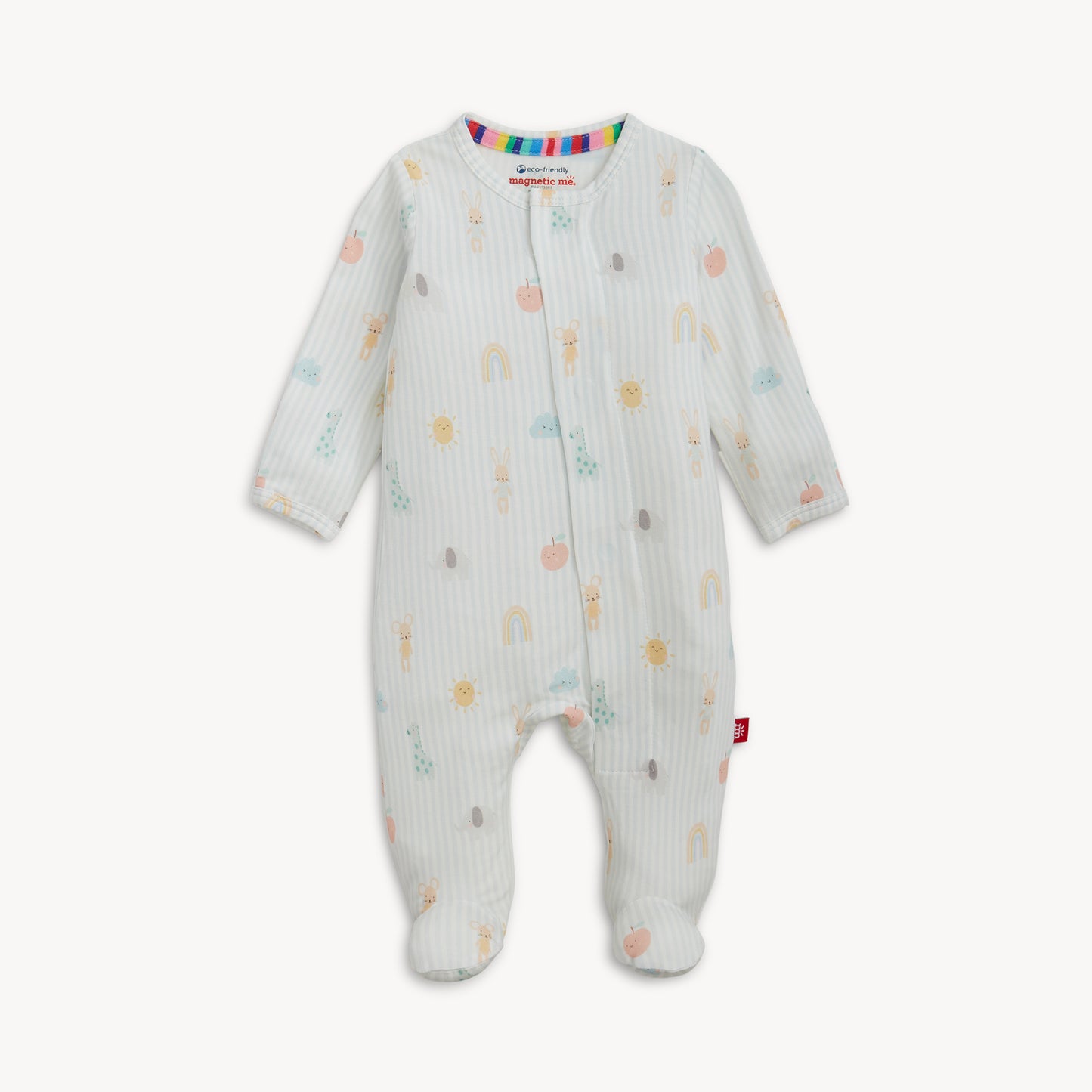 Lullaby Sky Bl Modal Magnetic Footie