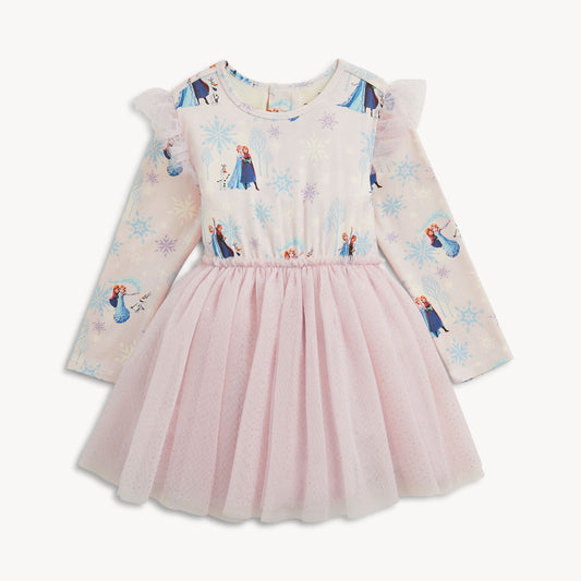 Frozen Dress w/ Tutu Skirt