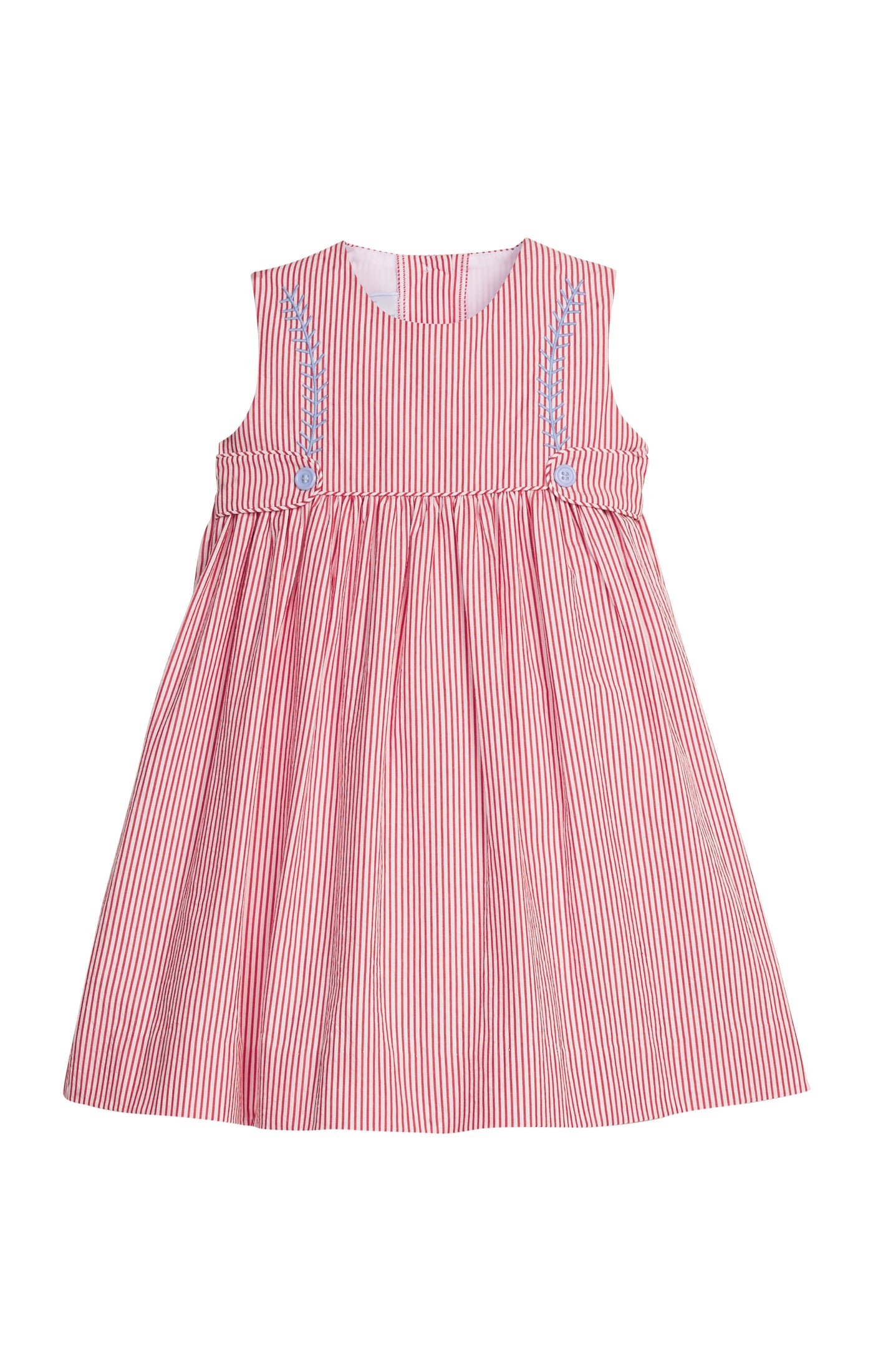 Button Tab Nantucket Dress - Baseball