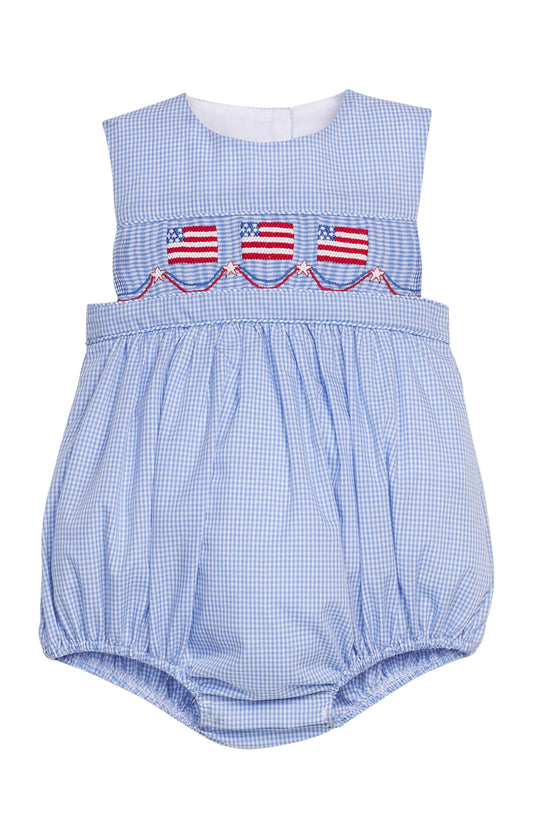 Smocked Apron Bubble - Flags