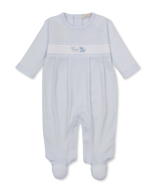 Premier Puppy Paws Blue Footie