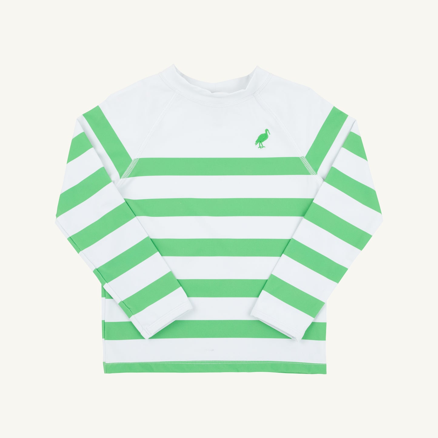 Walker's Wave Swim Shirt - Green Stripe