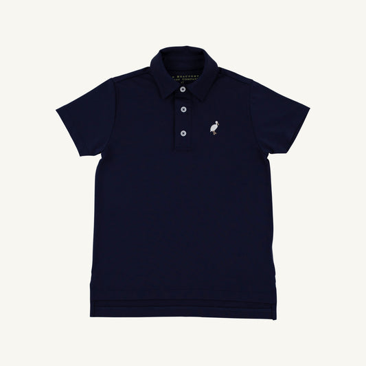 Prepletic Prim and Proper Polo SS - Nantucket Navy