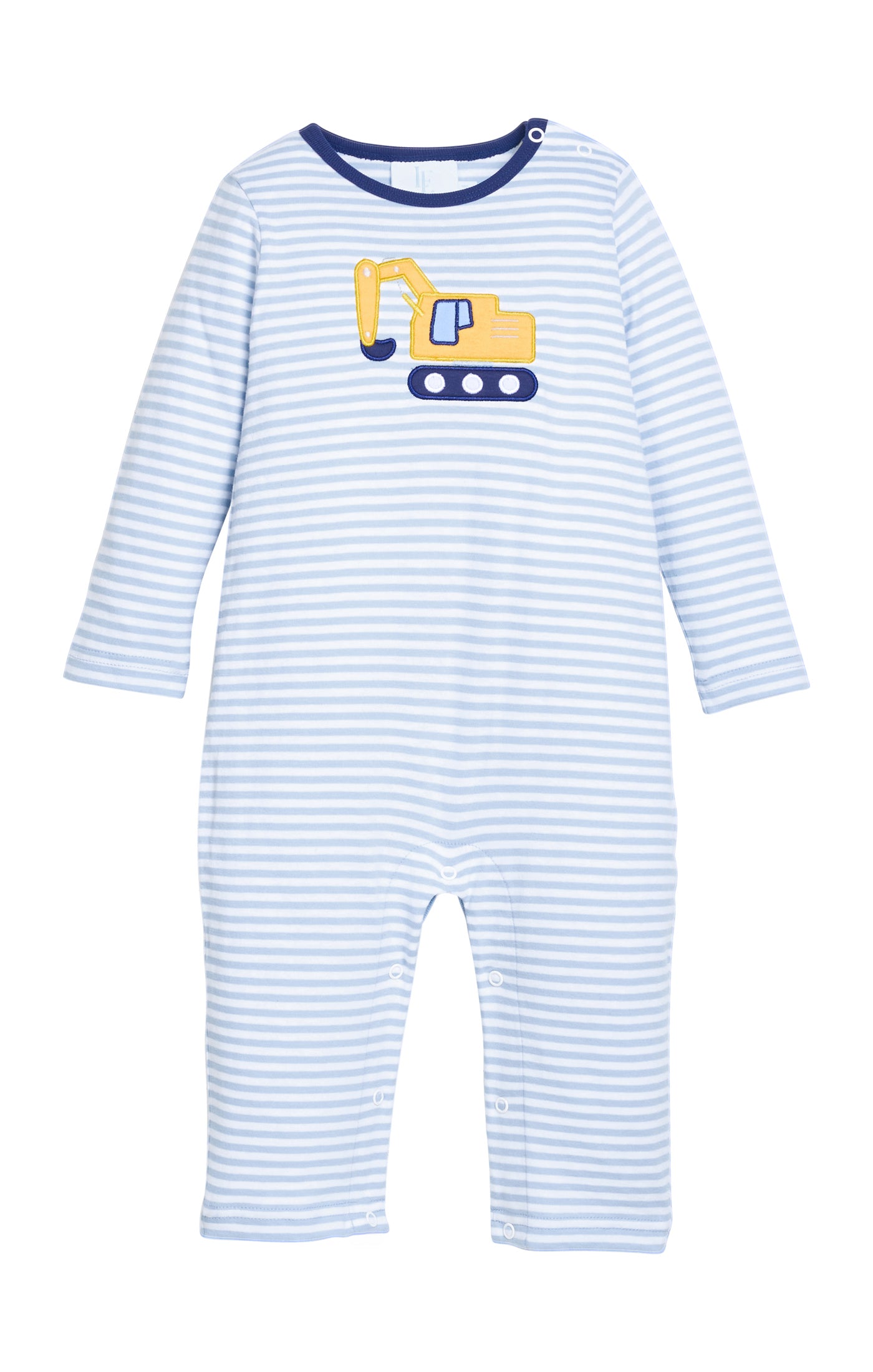 Applique Romper - Excavator
