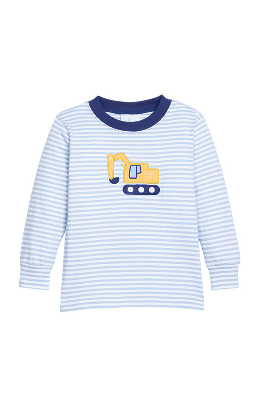 Embroidered T-Shirt - Excavator