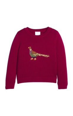 Intarsia Sweater - Pheasant