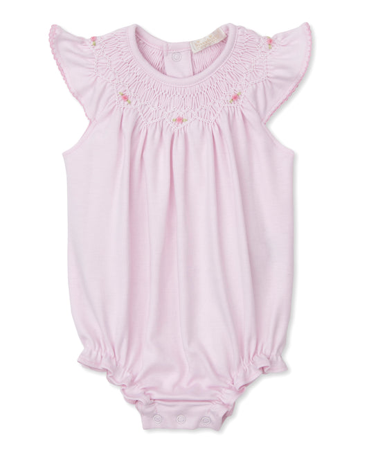 Pink Bishop Bubble w/ Hand Smocking