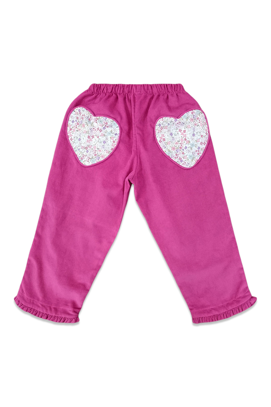 Pink Ruffle Pant