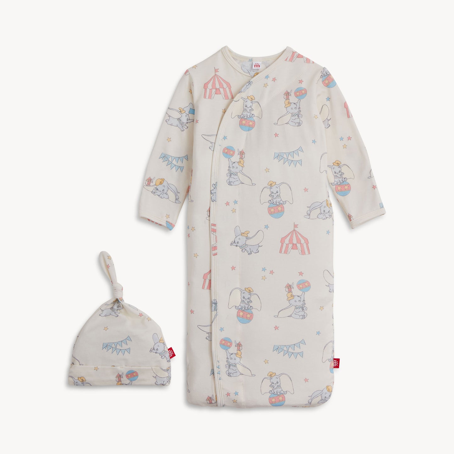 Dumbo Circus Modal Gown + Hat Set