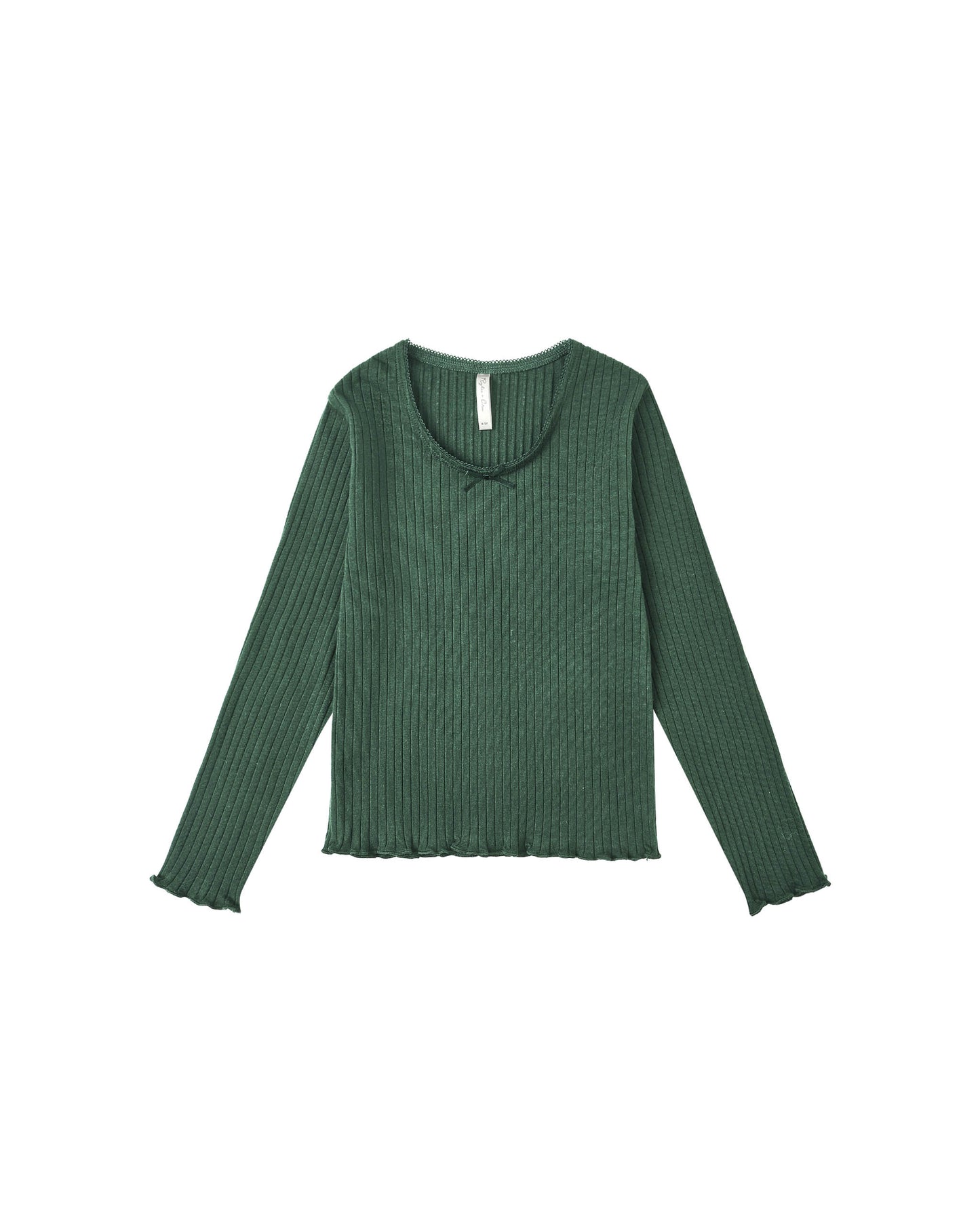 Ribbed Long Sleeve - Green