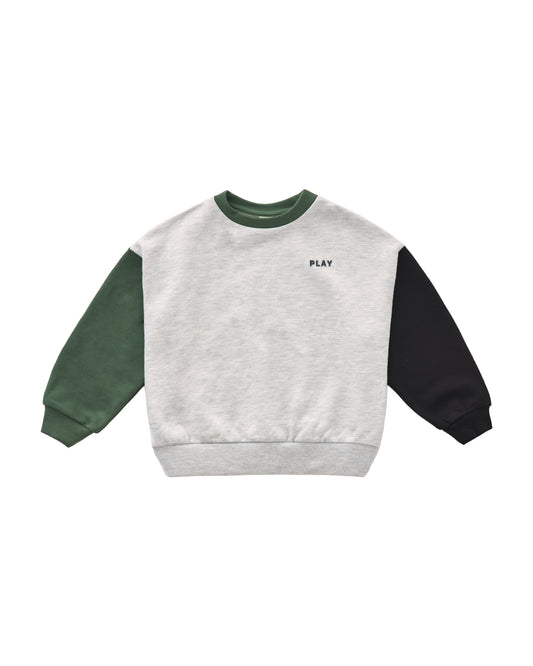 Relaxed Sweatshirt - Heathered Ash