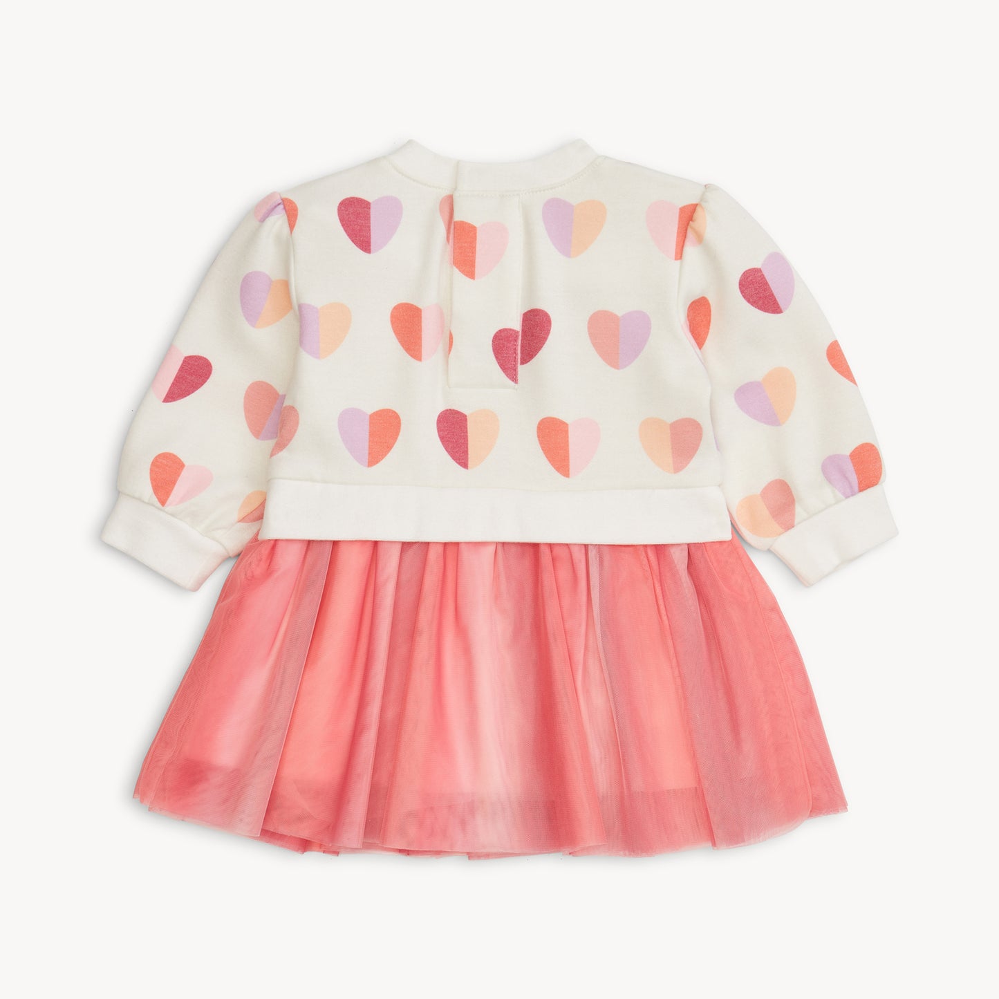 Heart Brushed Fleece Sweatdress