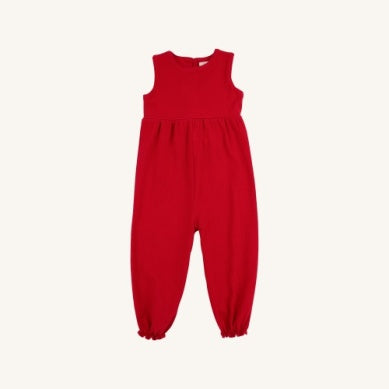 Sleeveless Rebecca Romper - Bow Richmond Red